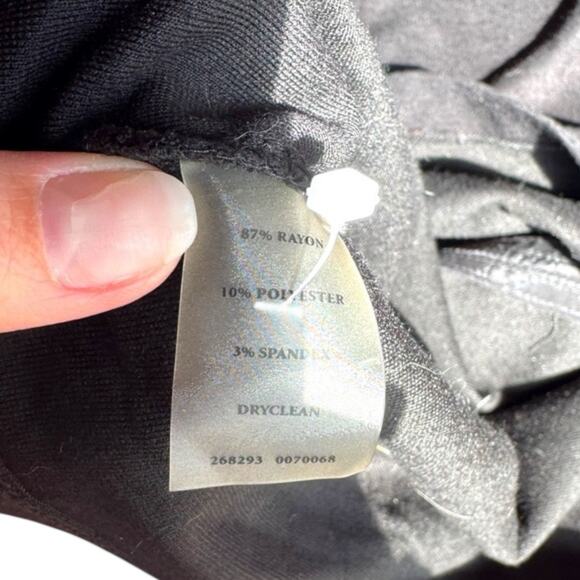 3/$10 166. ANN TAYLOR | A Symmetrical Gold Full Zip Dress Size:2 EUC - Picture 6 of 6